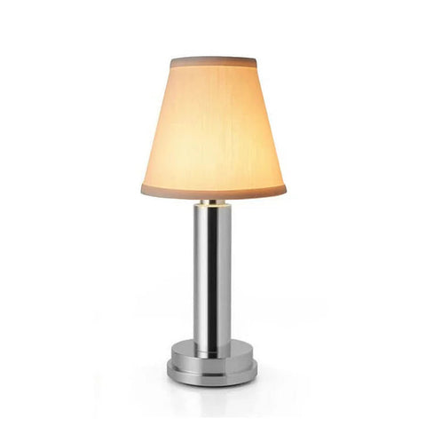Snoerloze tafellamp | Messing afwerking | 3-traps dimfunctie, USB oplaadbaar | 3000K warm licht
