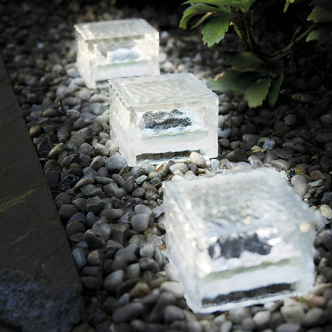 Square Solar Lamp | Automatic Daytime Charging | LED Outdoor Light