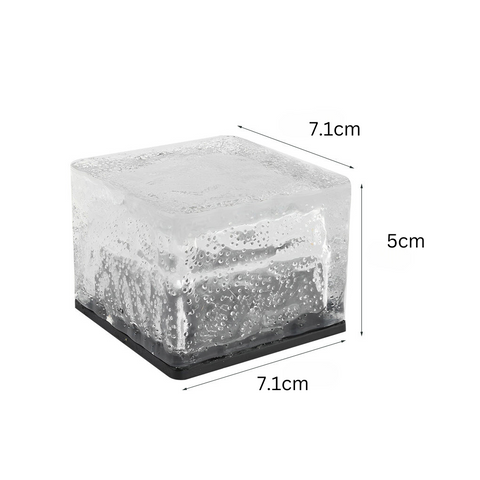 Square Solar Lamp | Automatic Daytime Charging | LED Outdoor Light