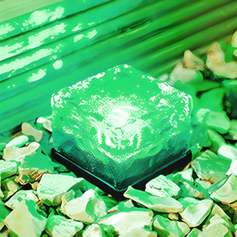 Square Solar Lamp | Automatic Daytime Charging | LED Outdoor Light