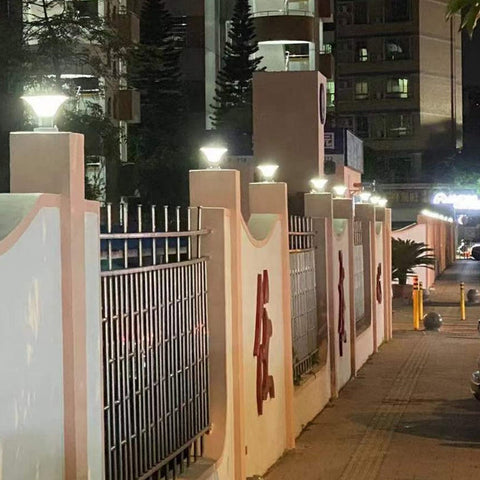 Solar Column Light | Waterproof | Durable Outdoor Illumination with 3 Color Options