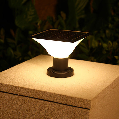 Solar Column Light | Waterproof | Durable Outdoor Illumination with 3 Color Options