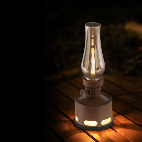 Vintage Led-lantaarn | USB-C oplaadbaar en nostalgische charme