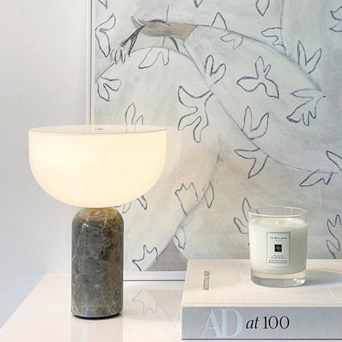 Raja Marmeren Tafellamp | Elegant Design met LED-verlichting