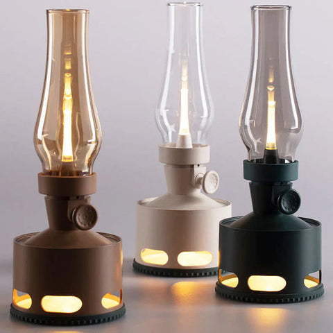 Vintage Led-lantaarn | USB-C oplaadbaar en nostalgische charme