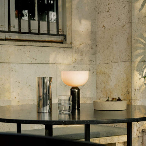 Raja Marmeren Tafellamp | Elegant Design met LED-verlichting