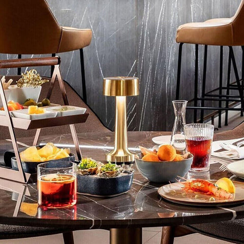 Luxe tafellamp voor cafés en restaurants | Dimbaar en energiezuinig