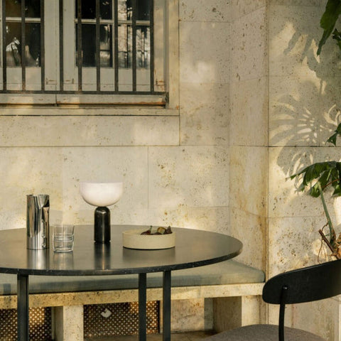 Raja Marmeren Tafellamp | Elegant Design met LED-verlichting