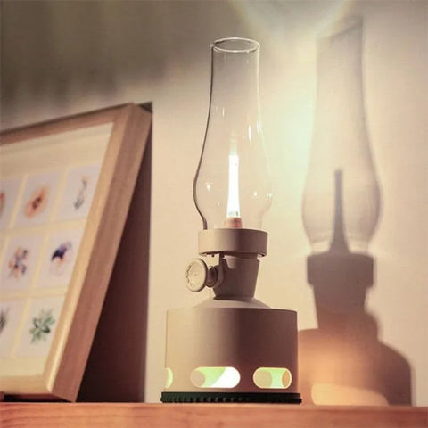 Vintage Led-lantaarn | USB-C oplaadbaar en nostalgische charme