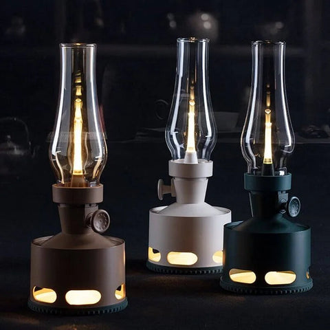 Vintage Led-lantaarn | USB-C oplaadbaar en nostalgische charme