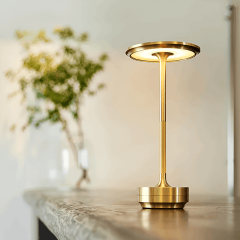 Draadloze AmbiGlow™ | LED-tafellamp | Oplaadbare aanraakbediening voor elegante sfeerverlichting