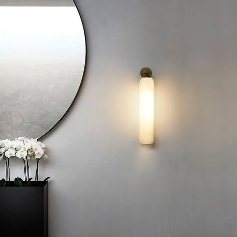 Kunstglazen wandlamp