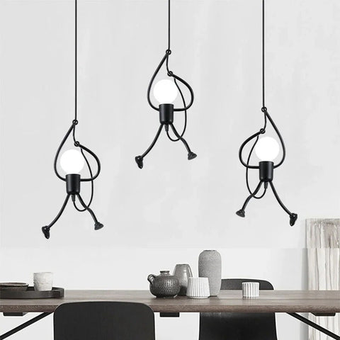 Funkylight | Retro Iron Man Plafondlamp