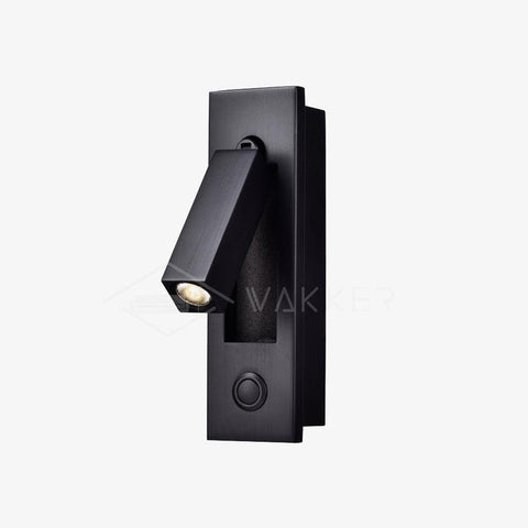 Ingebouwde nachtkastje wandlamp
