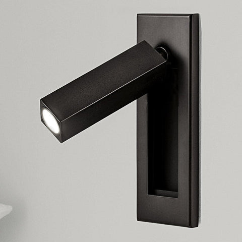 Ingebouwde nachtkastje wandlamp