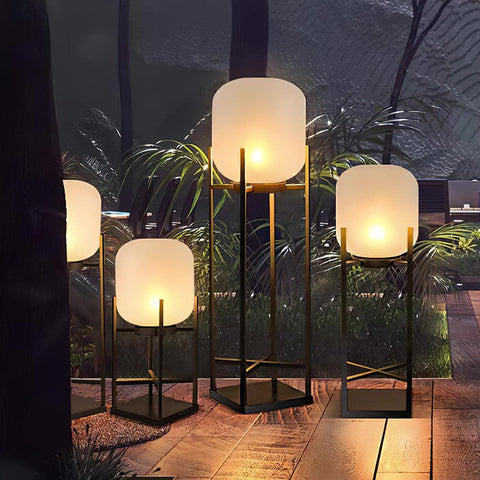 Solar vloerlamp lantaarn voor buiten 