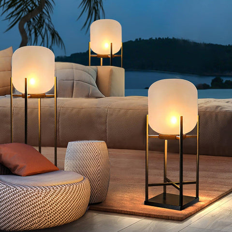 Solar vloerlamp lantaarn voor buiten 