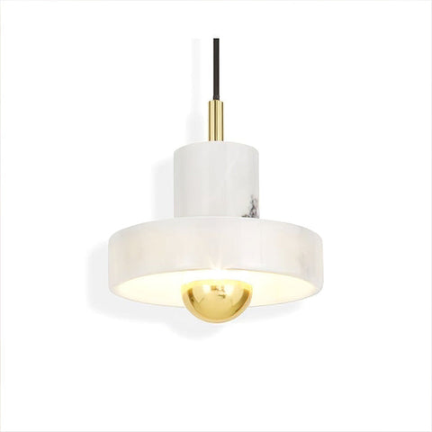 Marmeren Aura hanglamp | Elegant ontwerp geïnspireerd op de Taj Mahal | Verstelbare hoogte