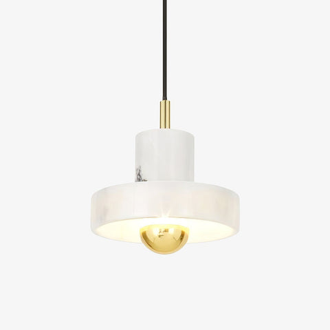 Marmeren Aura hanglamp | Elegant ontwerp geïnspireerd op de Taj Mahal | Verstelbare hoogte