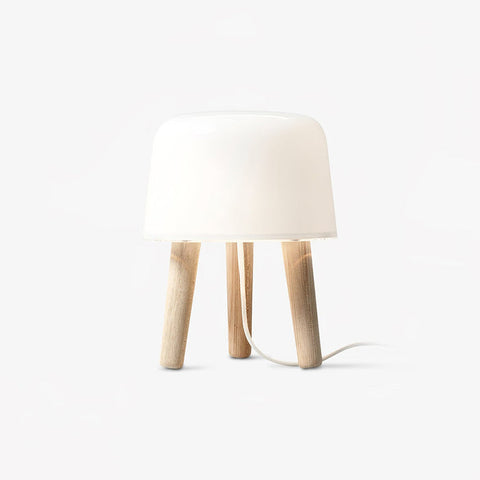 Melk tafellamp | Tijdloos design met verstelbare verlichting