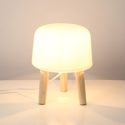 Melk tafellamp | Tijdloos design met verstelbare verlichting