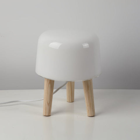 Melk tafellamp | Tijdloos design met verstelbare verlichting