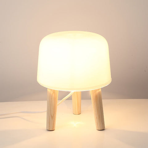 Melk tafellamp | Tijdloos design met verstelbare verlichting