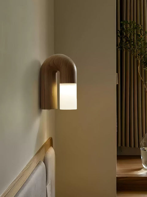 Arcus Wood Wall Lamp | Blend of Natural Beauty and Contemporary Style