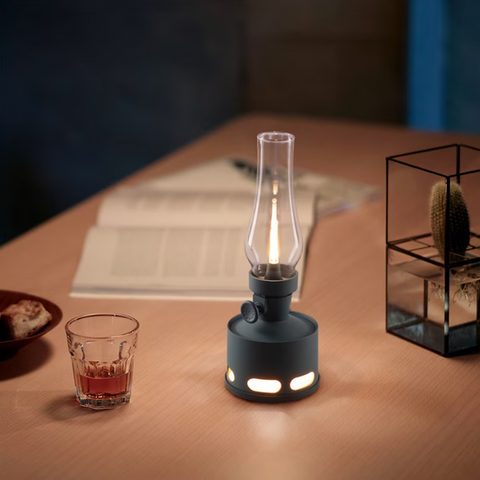 Vintage Led-lantaarn | USB-C oplaadbaar en nostalgische charme