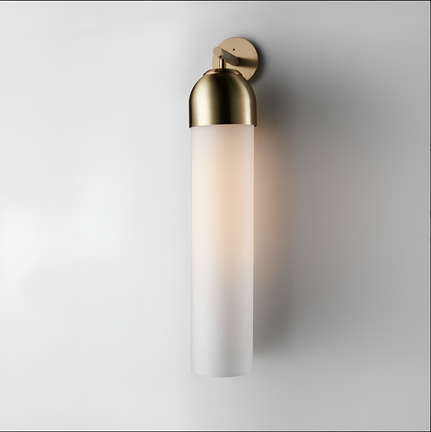 Kunstglazen wandlamp