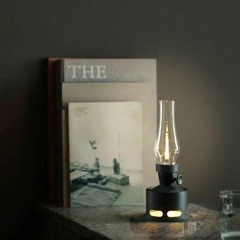 Vintage Led-lantaarn | USB-C oplaadbaar en nostalgische charme